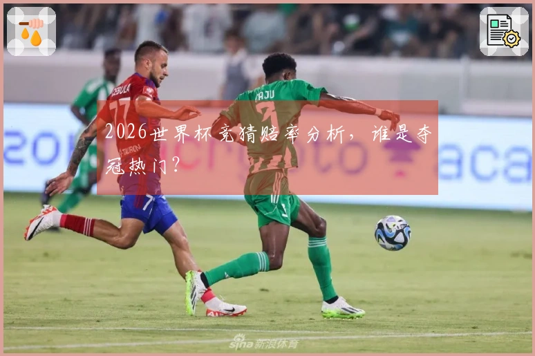 2026世界杯竞猜赔率分析，谁是夺冠热门？